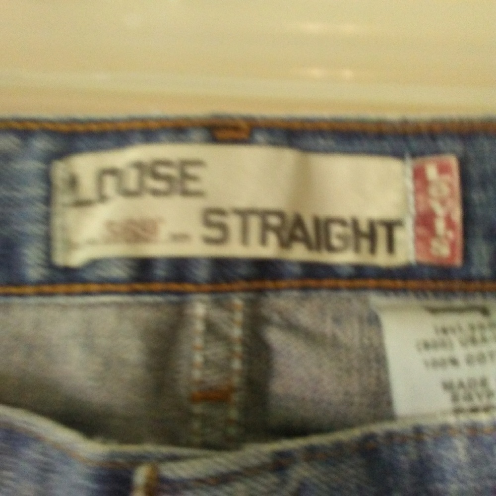 LEVI'S 569 Loose Straight Jeans, Size 36 - Picture 8 of 8